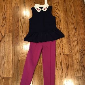 Janie and Jack OUTFIT NWTand like-new size 7